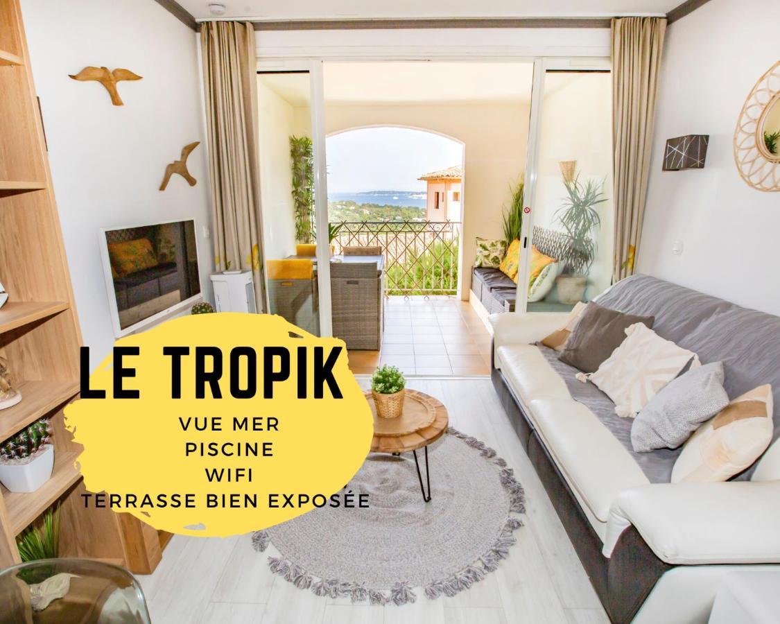 Le Tropik, Panoramic Sea View, Holiday Resort Grimaud Exterior foto